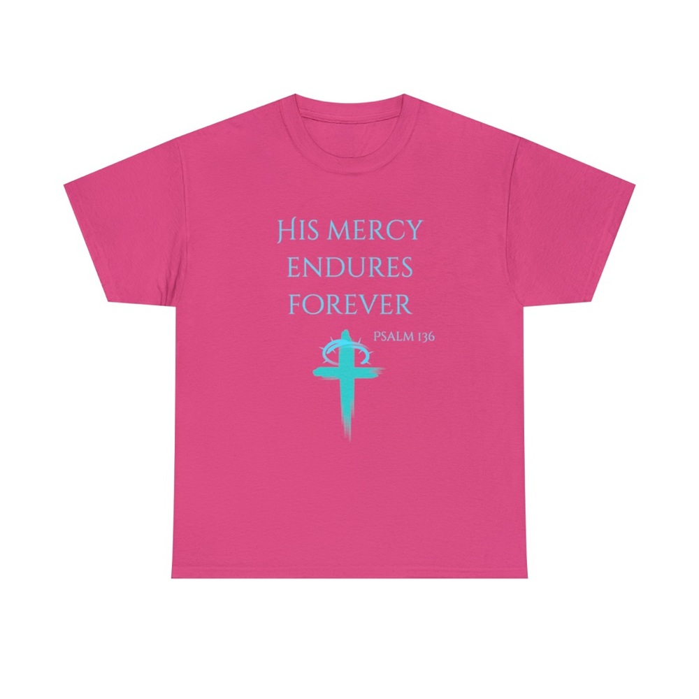 Custom Christian graphic tee shirt.